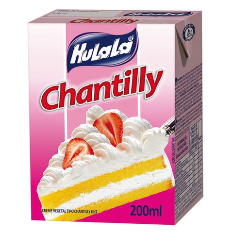 Chantilly Clássico 200ml - Hulalá