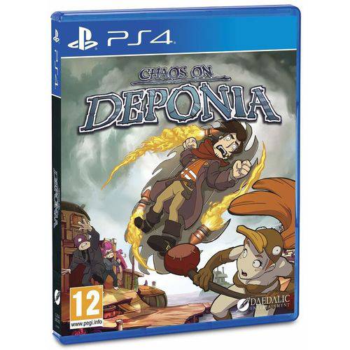 Chaos On Deponia - Ps4