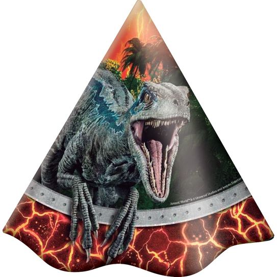 Chapéu 8 Unidades - Jurassic World 2 - Festcolor