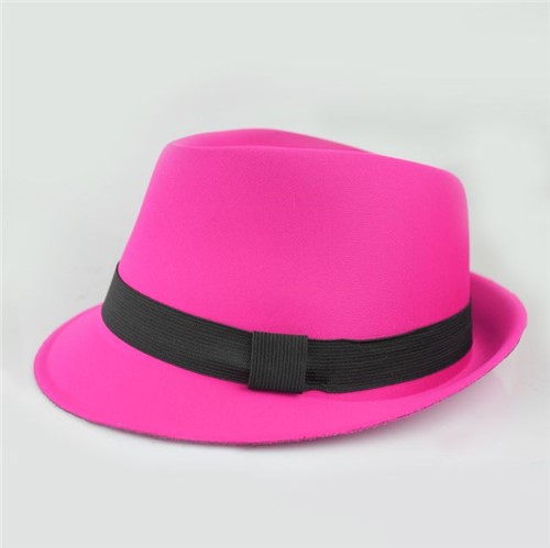 Chapéu Cacharrel com Fita 25mm Pink