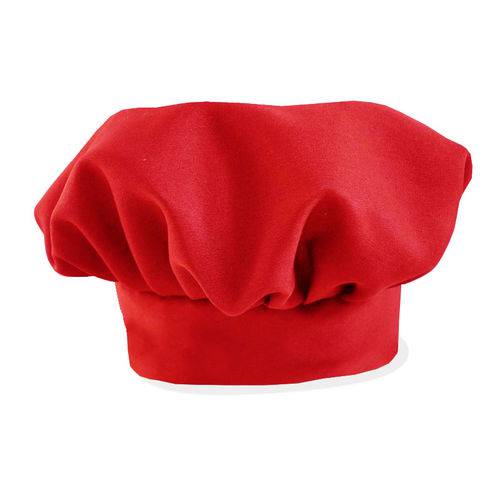 Chapéu de Cozinheiro Mestre Cuca Vermelho