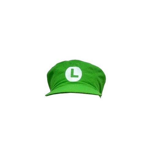 Chapéu de Pelúcia Luigi - Mario Bros - Verde