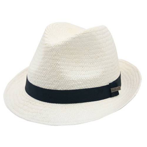 Chapéu Panamá Aba Curta Marfim