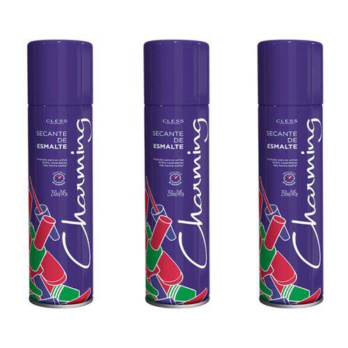Charming Spray Secante de Esmalte 250ml (kit C/03)