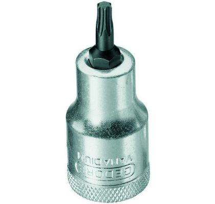 Chave Soquete Perfil Torx Encaixe 1/2" Gedore 024720 T25 024720