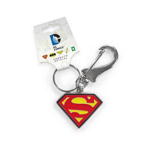 Chaveiro Dc Comics Superman Logo Oficial