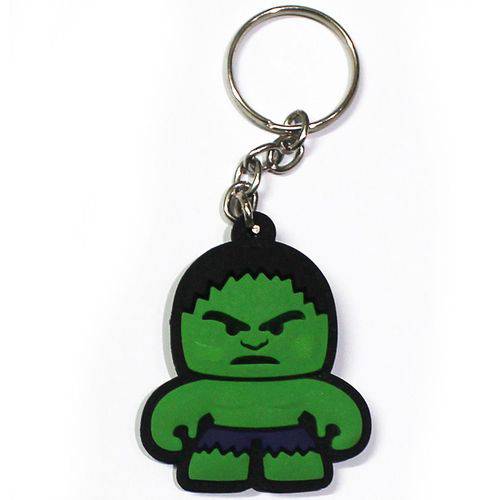 Chaveiro de Borracha Incrivel Hulk - Heroi - Emborrachado M2