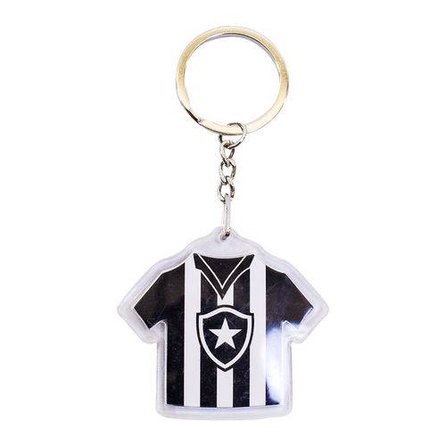 Chaveiro em Forma de Camisa de Time - Botafogo
