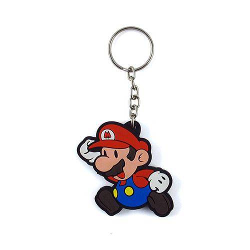 Chaveiro Emborrachado Cute Mario