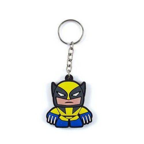 Chaveiro Emborrachado Cute Wolverine
