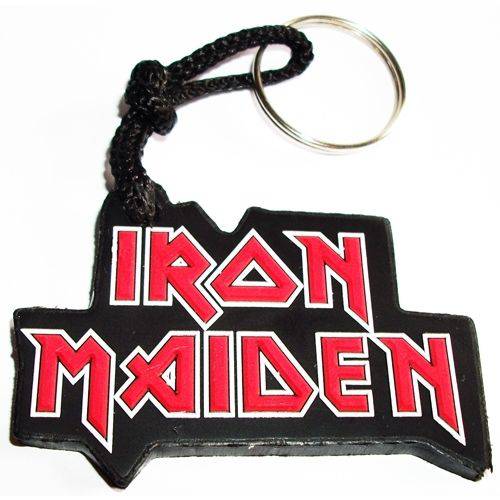 Chaveiro Emborrachado Iron Maiden