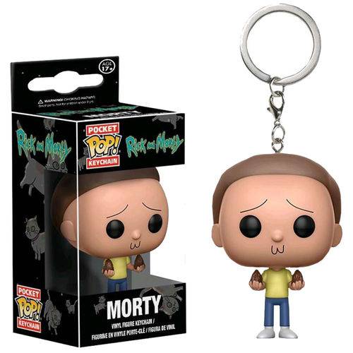 Chaveiro Funko Pop Keychain Rick Morty Morty