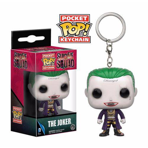 Chaveiro Funko Pop Keychain Suicide Squad Joker