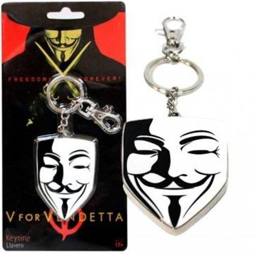 Chaveiro Máscara V For Vendetta