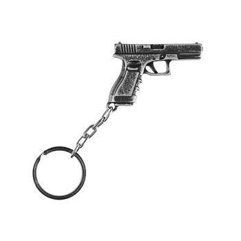 Chaveiro Metal Pistola Glock 2-cromado
