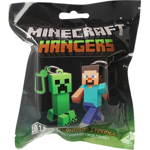 Chaveiro Minecraft Hangers Serie 1 EDIMAGIC EDITORA LTD