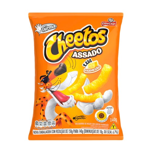 Cheetos Elma Chips Sabor Parmesão 140g