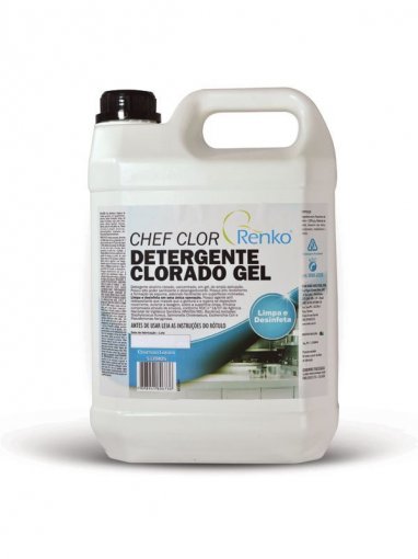 Chef Detergente Gel Clorado 5 Litros - Renko