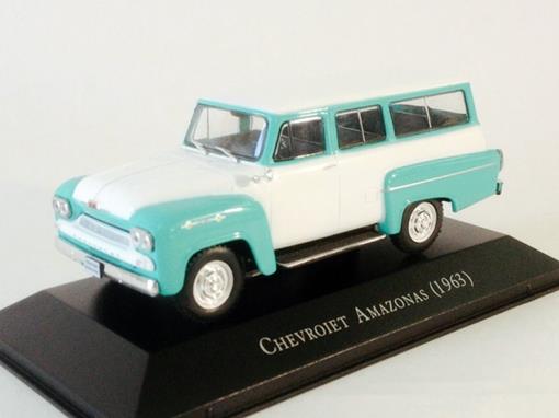 Chevrolet: Amazonas (1963) - Verde/Branco - 1:43 - Ixo 130327