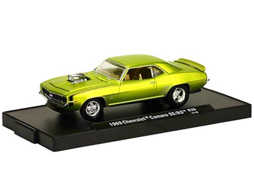 Chevrolet: Camaro SS/RS (1969) Verde - M2 Machines - 1:64 R30 14-18 R301418