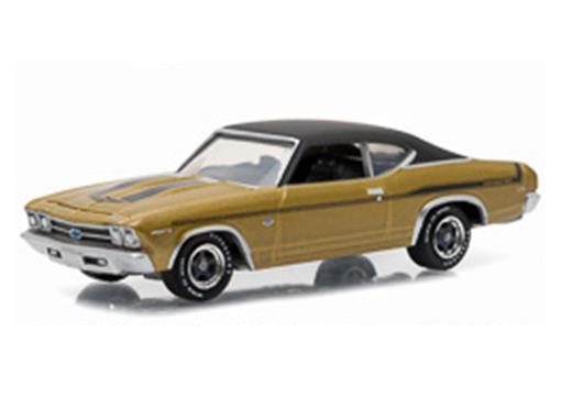 Chevrolet: Chevelle Yenko Copo (1969) - Dourado - GL Muscle - Série 15 - 1:64 - Greenlight 180401