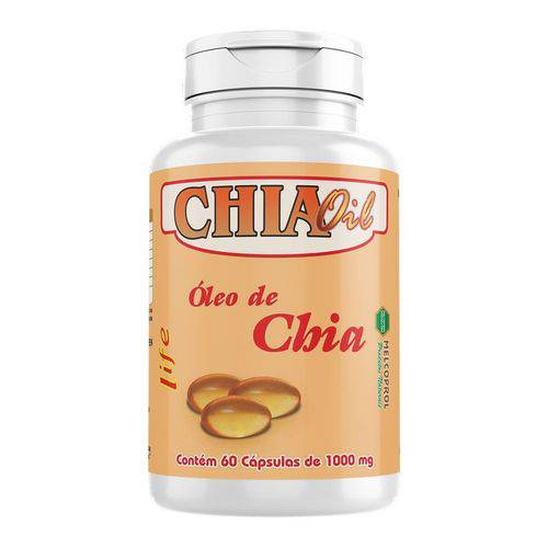 Chia Oil - Óleo de Chia - 120 Cáps. - 1000mg