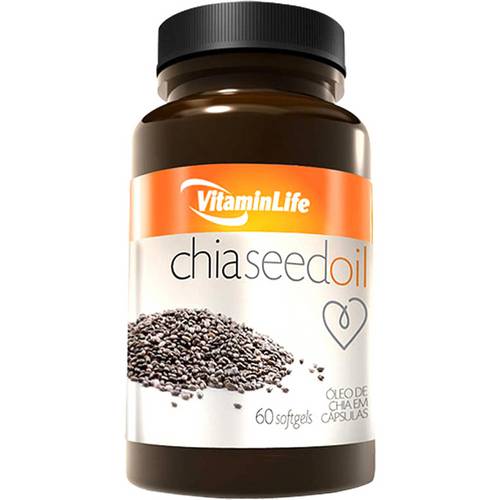 Chia Seed Oil (60 Cápsulas) - Vitaminlife