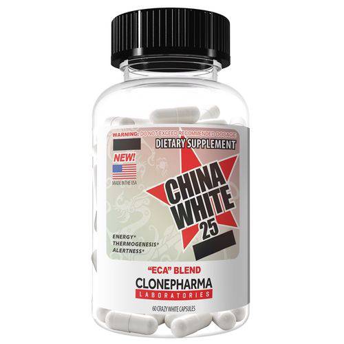 China White 25 (60 Caps) - Clone Pharma