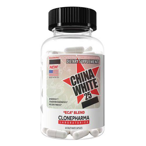China White 25 - Clone Pharma 60 Caps