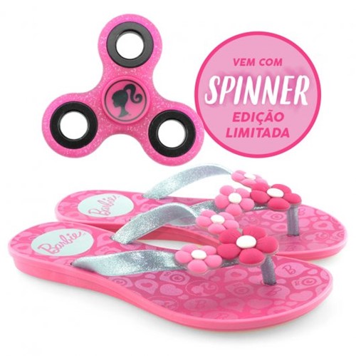 Chinelo Infantil Barbie Spinner Game 21809 - 25 ao 32 21809