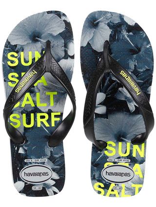 Chinelo Masculino Havaianas Surf Cinza/preto