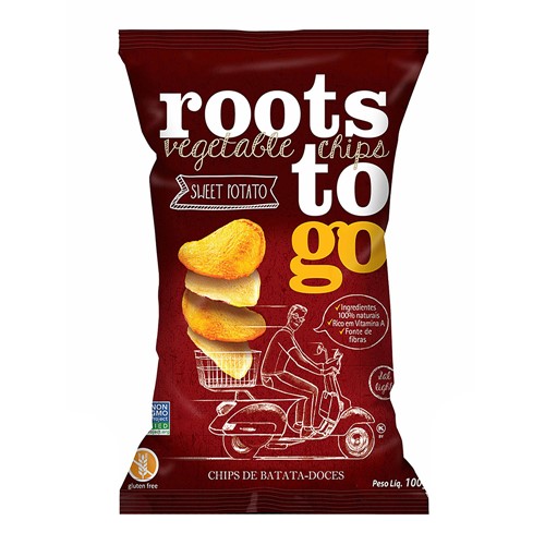 Chips Batata-Doce Roots To Go Sweet Potato com 45g