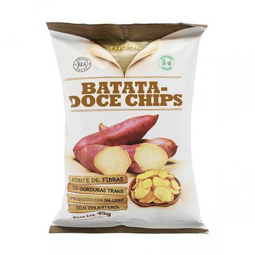 Chips de Batata Doce Rosada 45g - Fhom