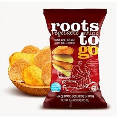 Chips de Batata Doce (sem Conservantes) Rootstogo 45 G