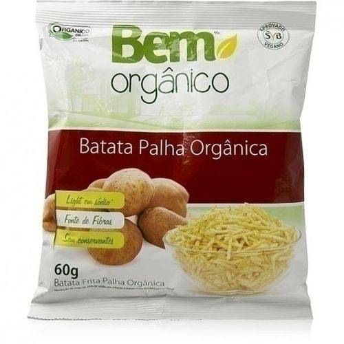 Chips de Batata Palha 60g - Bem Orgânico