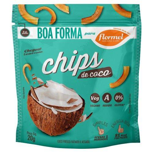 Chips de Coco - Flormel - 20g