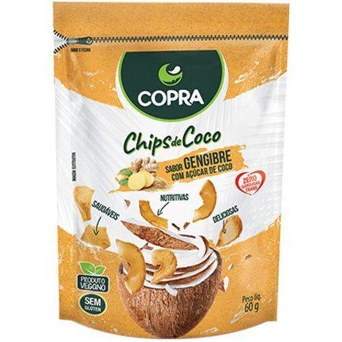 Chips de Coco Gengibre 60g Copra