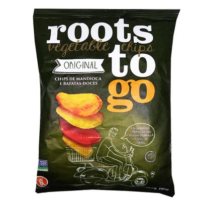 Chips de Mandioca e Batatas Doces 100g - Roots