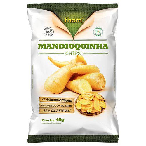 Chips de MANDIOQUINHA - Fhom - 45g