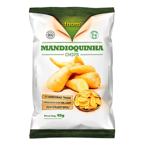 Chips de Mandioquinha Fhom 45g