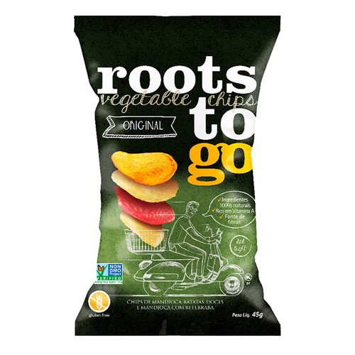 Chips Mix de Raízes Roots To Go Original 45g