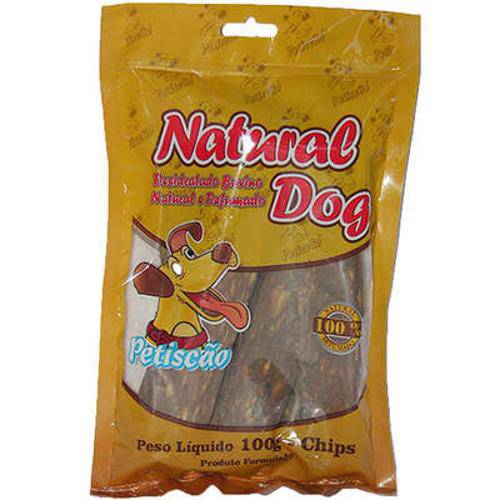 Chips Natural Dog Pacote Petiscão para Cães - 100 G