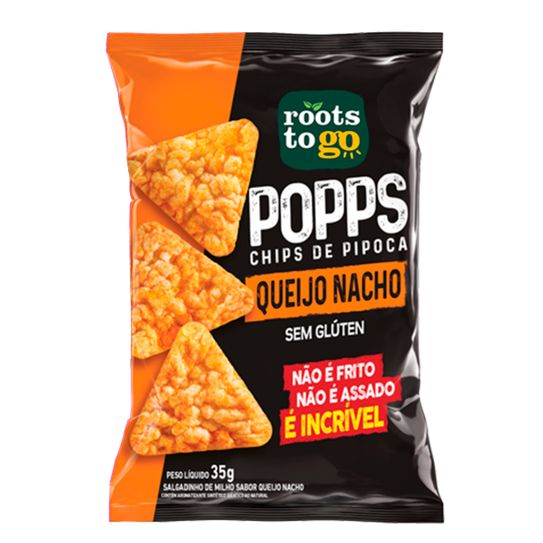 Chips Roots To Go Queijo Nacho 35g
