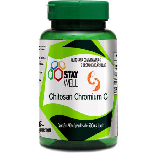 Chitosan Choromium C 500mg - 90 Capsulas - Stay Well