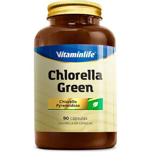 Chlorella Green (chlorella Pyrenoidosa) Vitaminlife - 90 Cápsulas