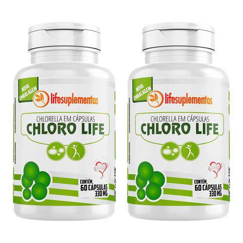 Chloro Life Chlorella - 2 Un 60 Cápsulas - Melcoprol