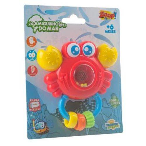 Chocalho Amigos do Mar Sirizinho Zoop Toys Zp0014