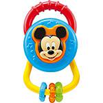 Chocalho Baby Mickey Azul com Vermelho e Amarelo - Disney