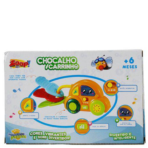 Chocalho Carro Zoop Toys