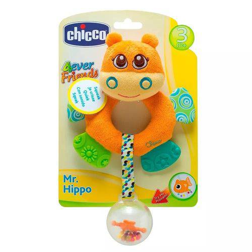 Chocalho Hipopótamo Primeiras Atividades - Chicco